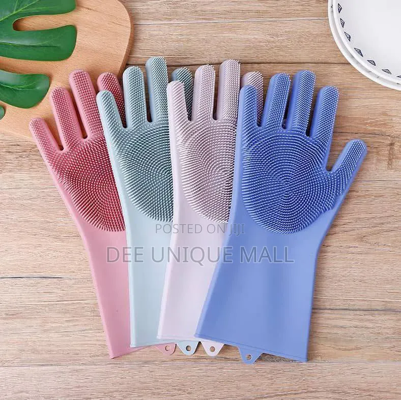 Magic Silicone Dishwashing Gloves