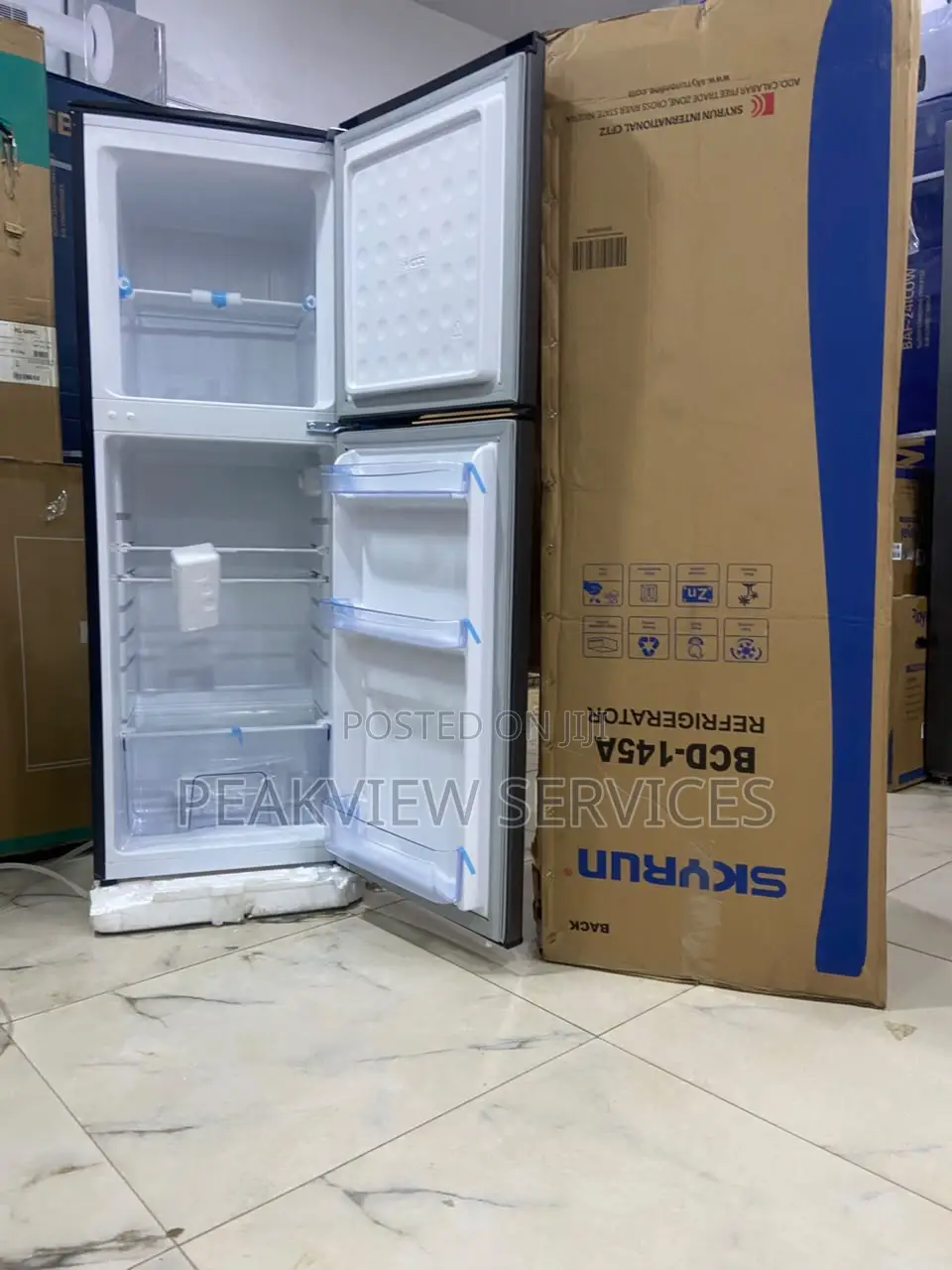 Skyrun Fridge 145 Litres Double Door