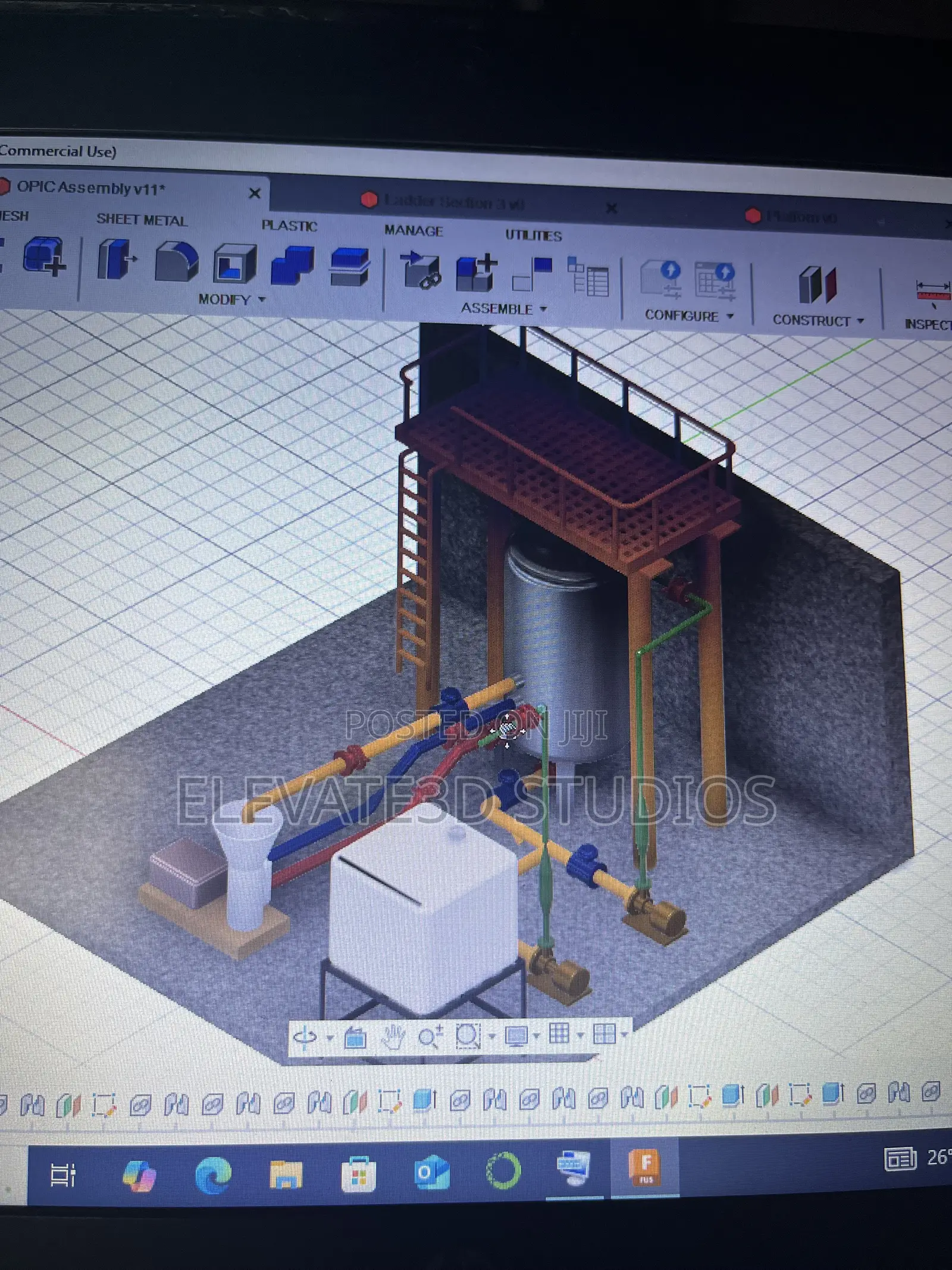 Mechanical Industrial Product Designs