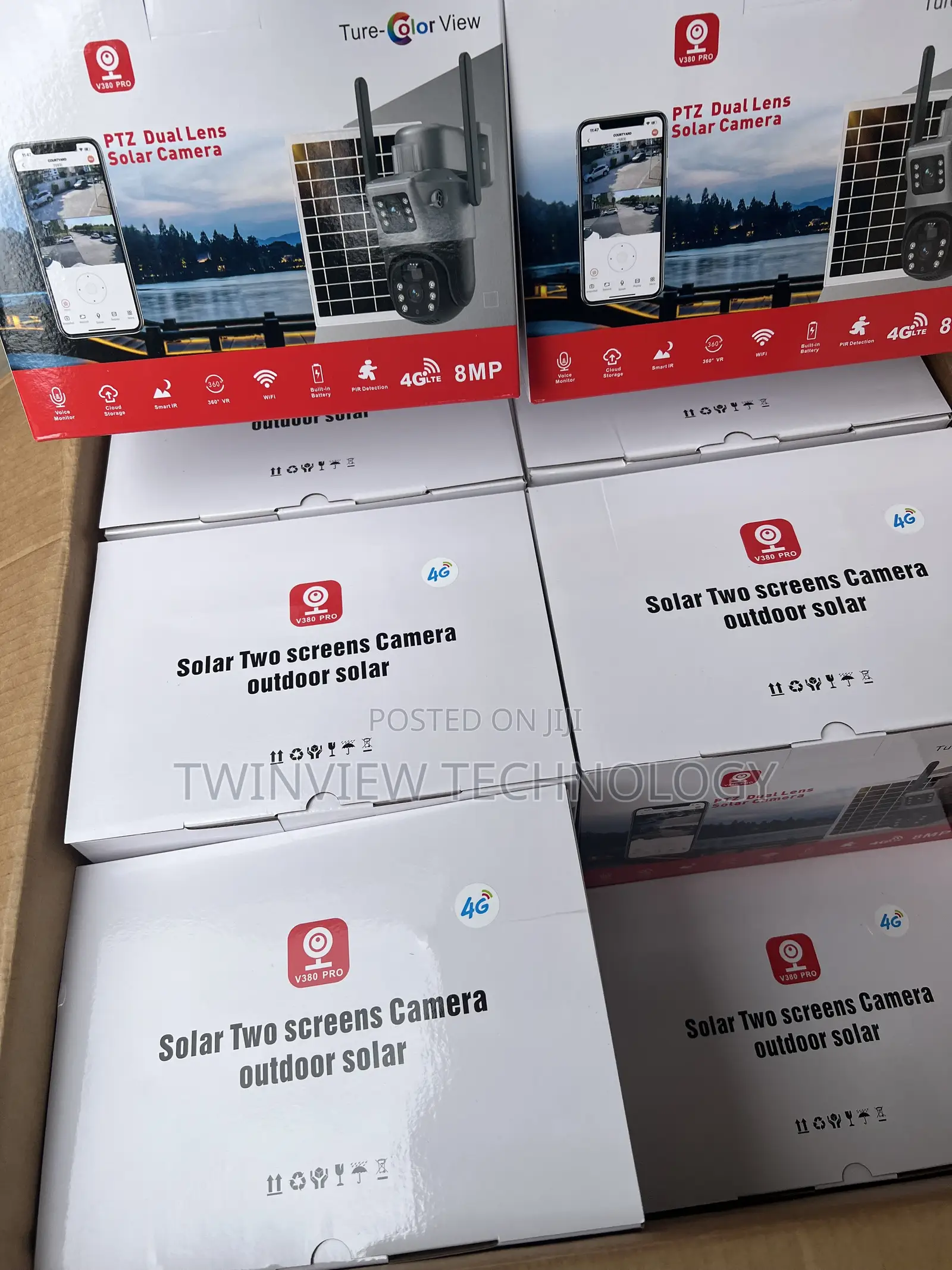 4g Dual Lens Solar Camera