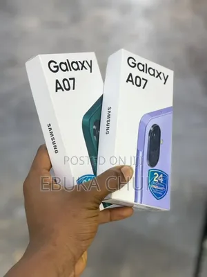 New Samsung Galaxy A07 128 GB Black