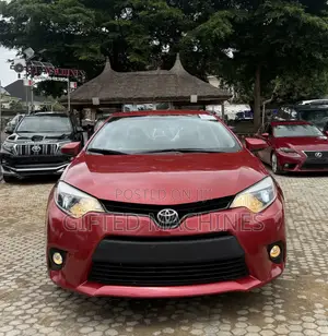 Toyota Corolla LE Premium 4dr Sedan (1.8L 4cyl CVT) 2015 Red