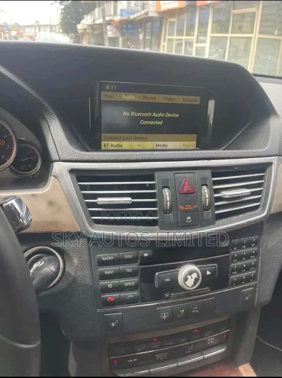Mercedes-Benz E350 2011 Black