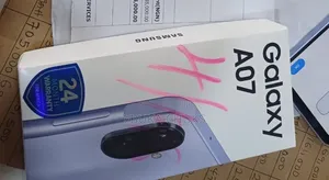 New Samsung Galaxy A07 128 GB Black