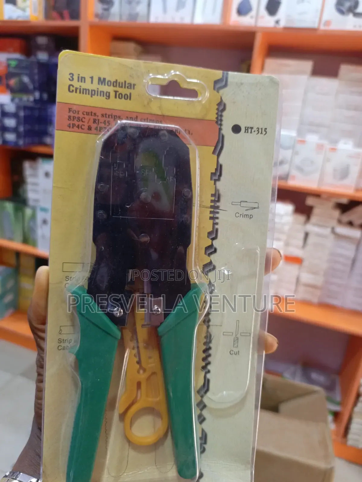 3 in 1 Modular Crimping Tool