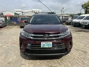 Toyota Highlander Limited Platinum V6 4x2 (3.5L 6cyl 6A) 2016 Red
