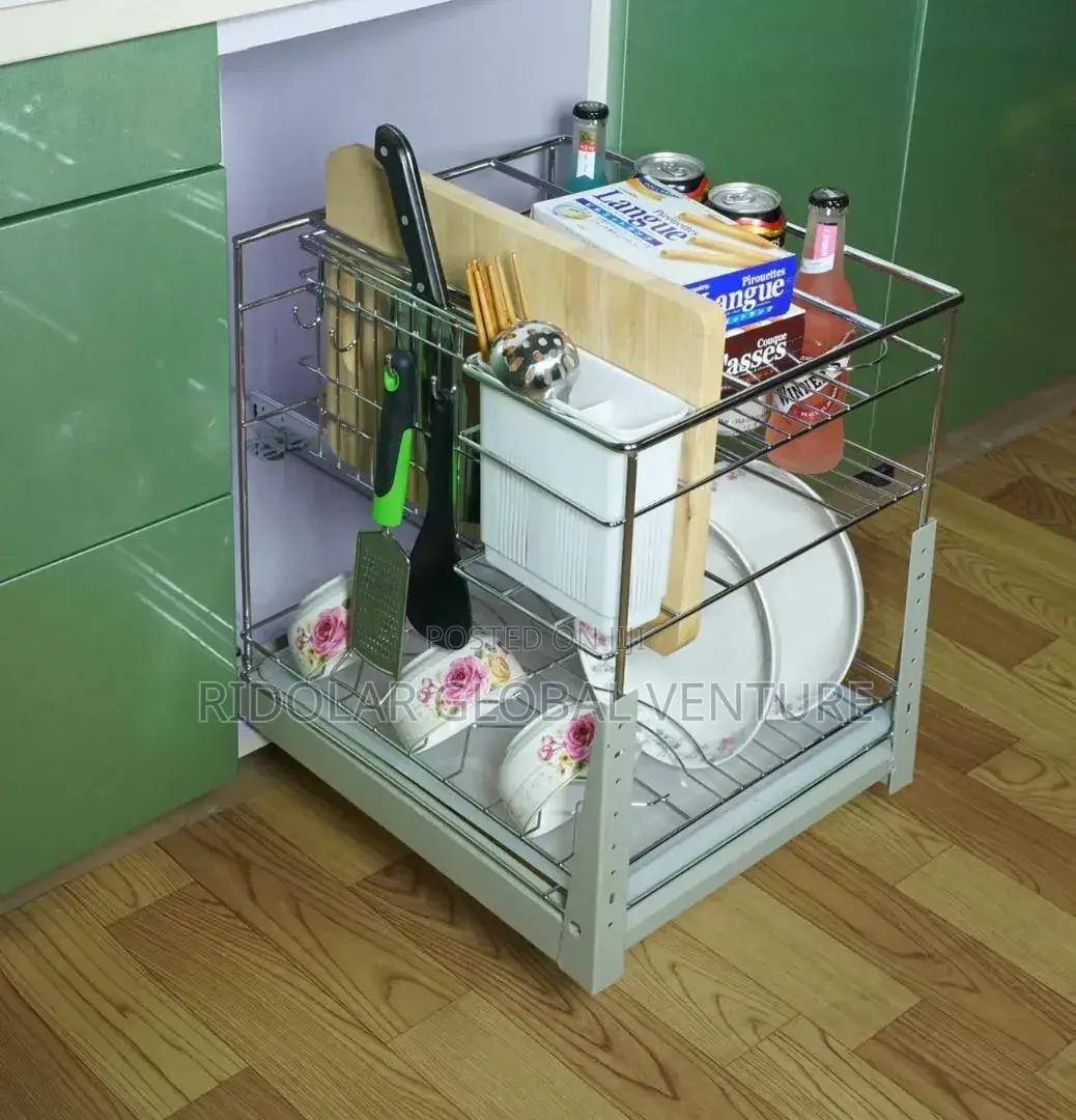 Built-in Pull Out Spicy Rack