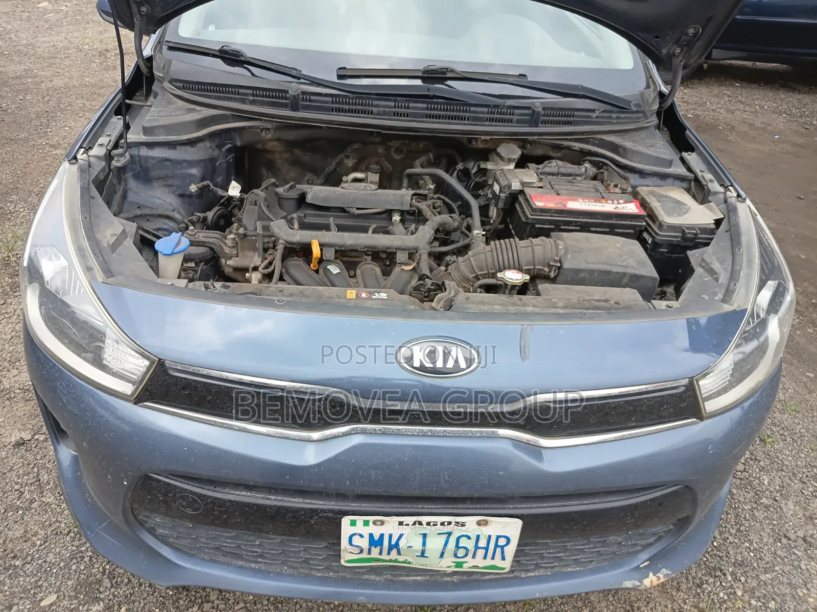 Kia Rio S Sedan 2020 Blue