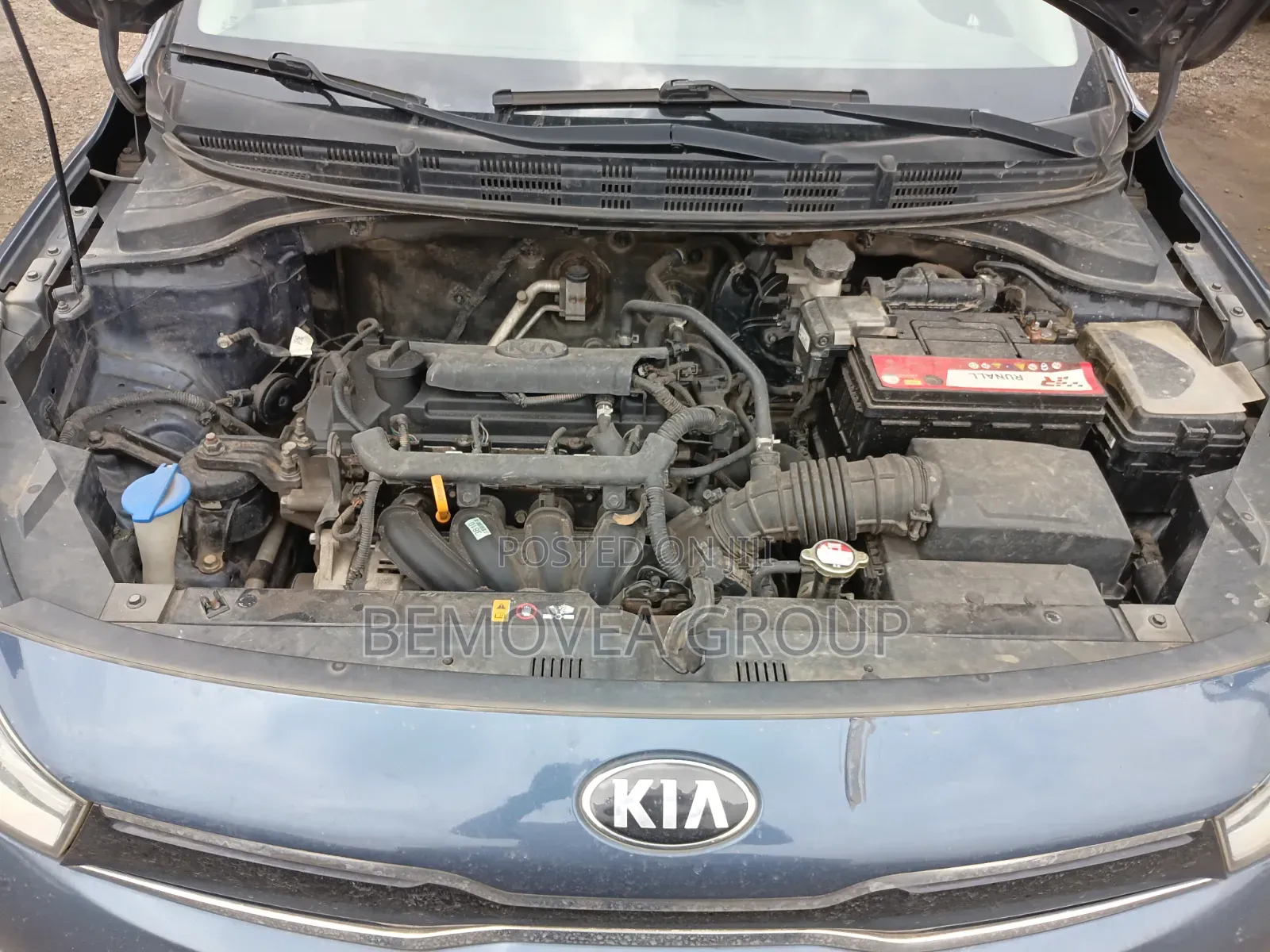 Kia Rio S Sedan 2020 Blue