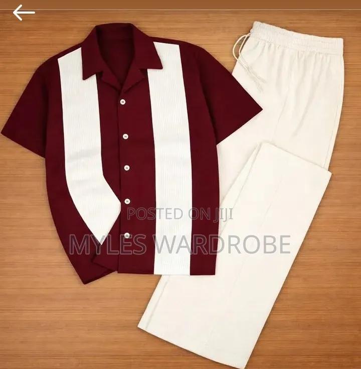 Bespoke Two-Tone Men’s Lounge Set