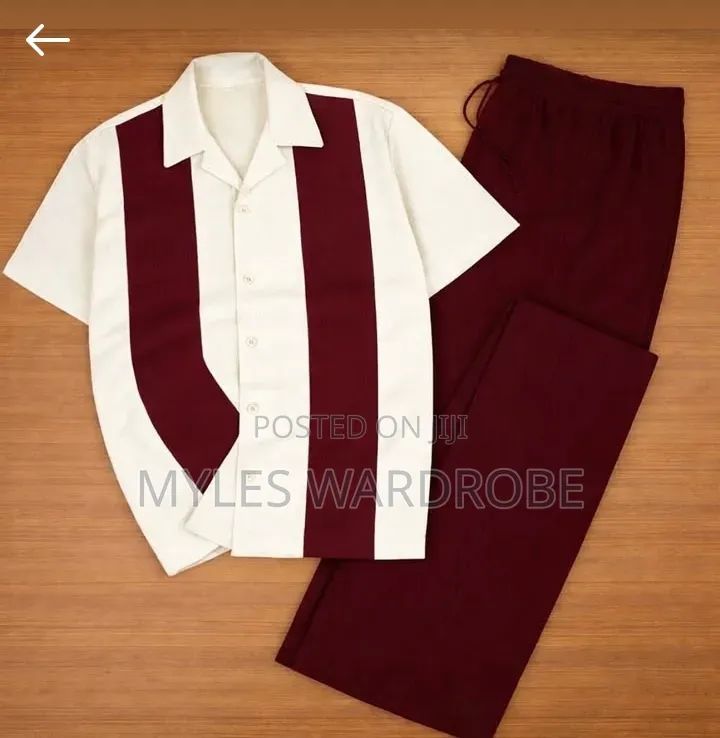 Bespoke Two-Tone Men’s Lounge Set