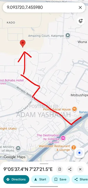 Katampe 2100 SQM Plot