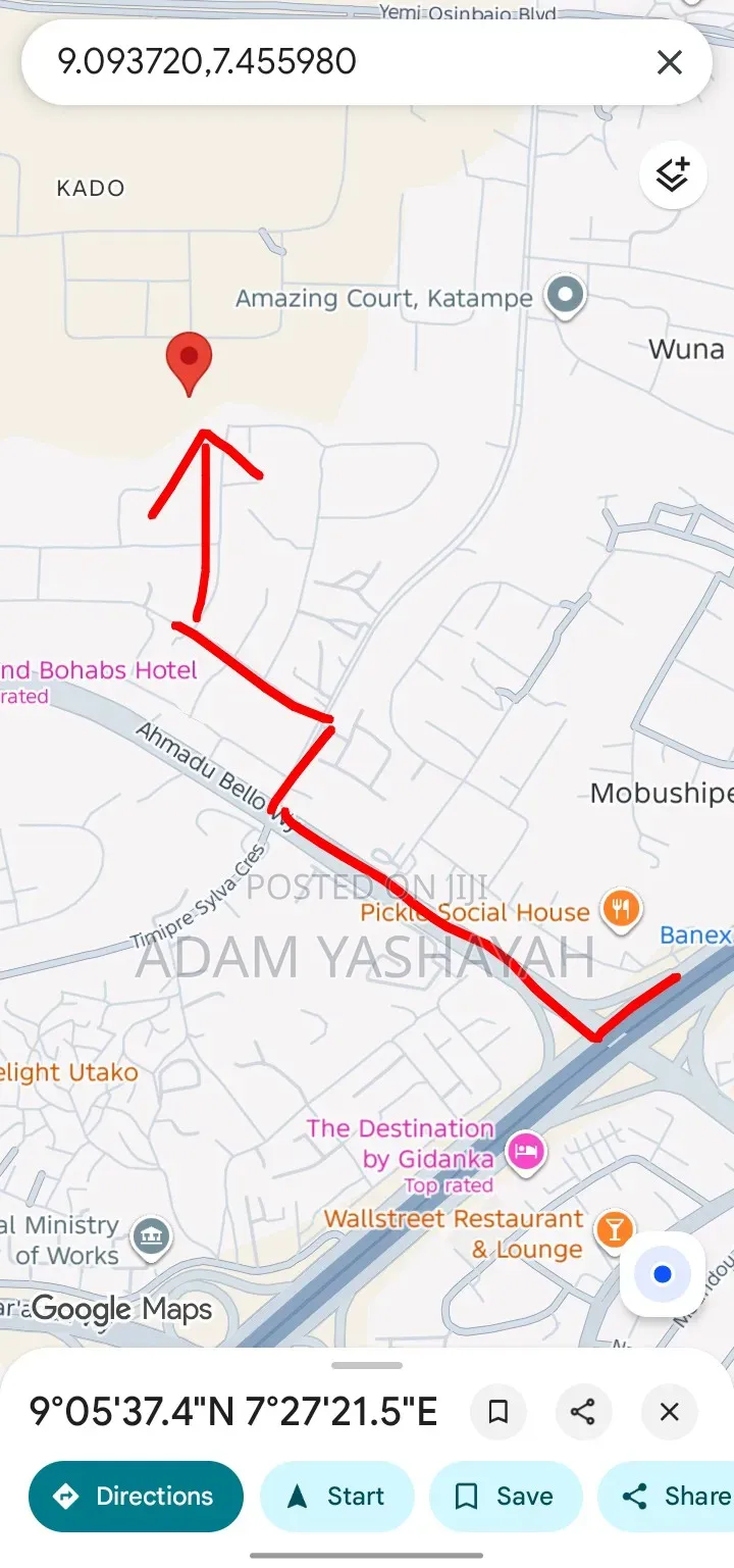 Katampe 2100 SQM Plot