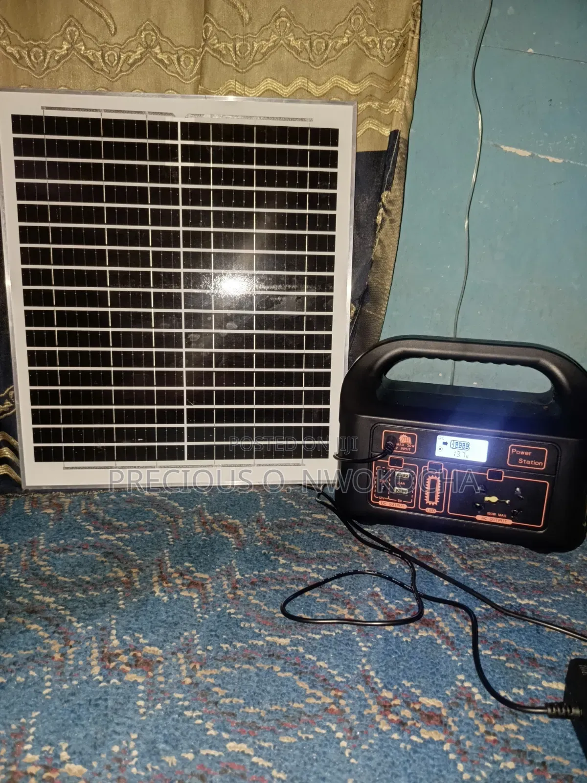 150W Solar Power Station + Panel