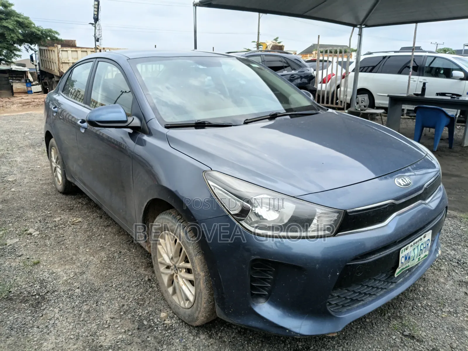 Kia Rio S Sedan 2020 Blue