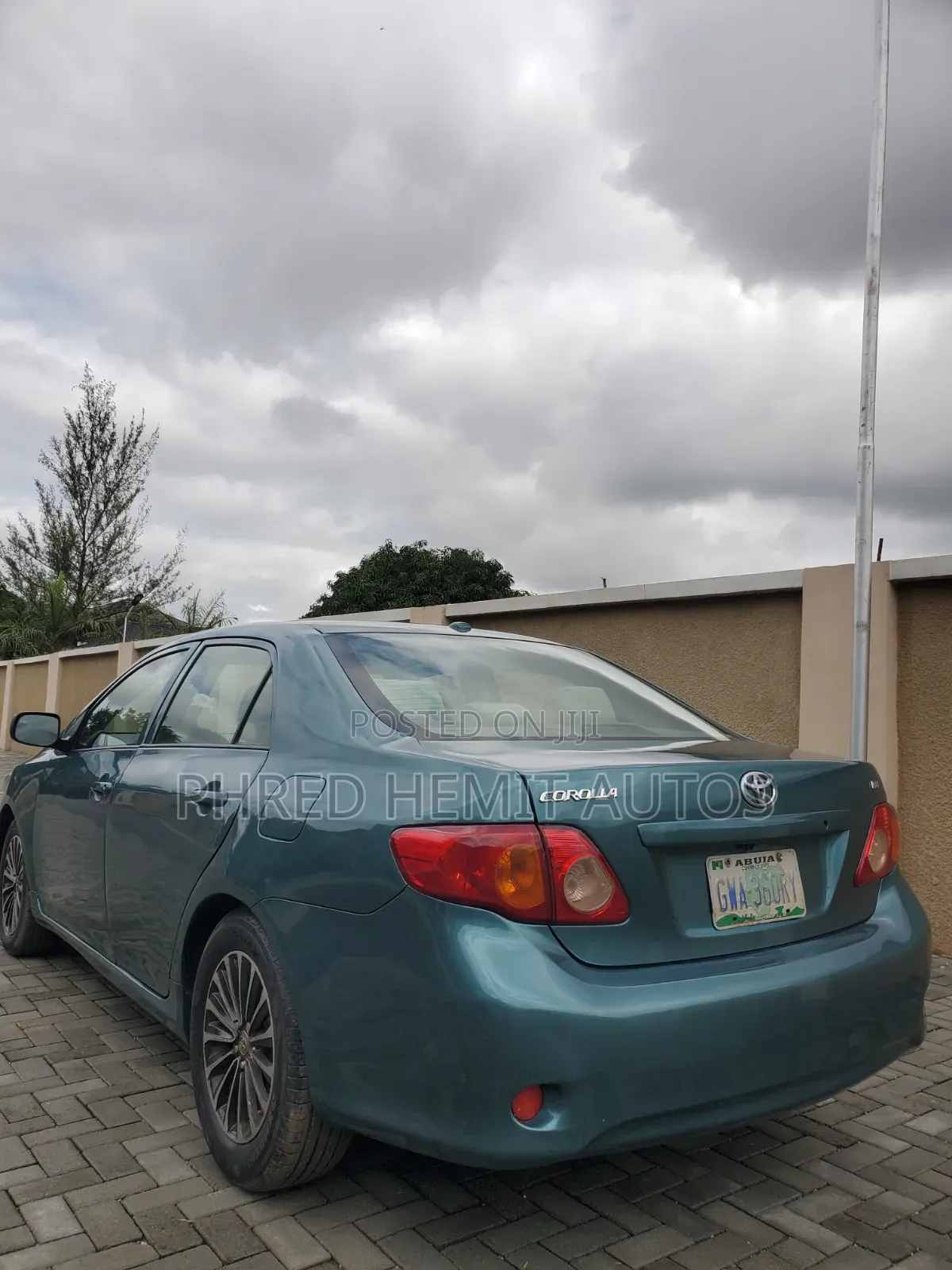 Toyota Corolla 2008 Green