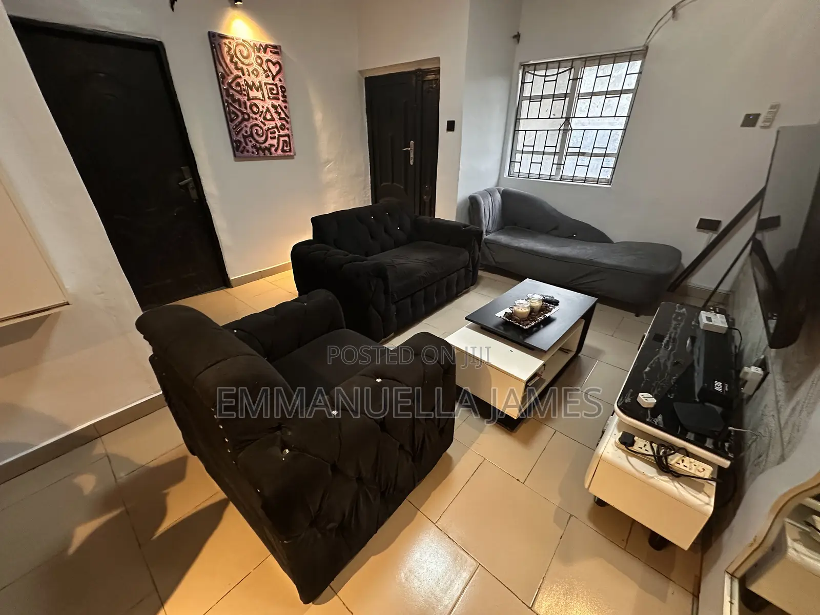 Chairs,Console and Center Table