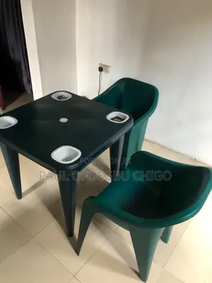 Plastic Dining Table and Chairs