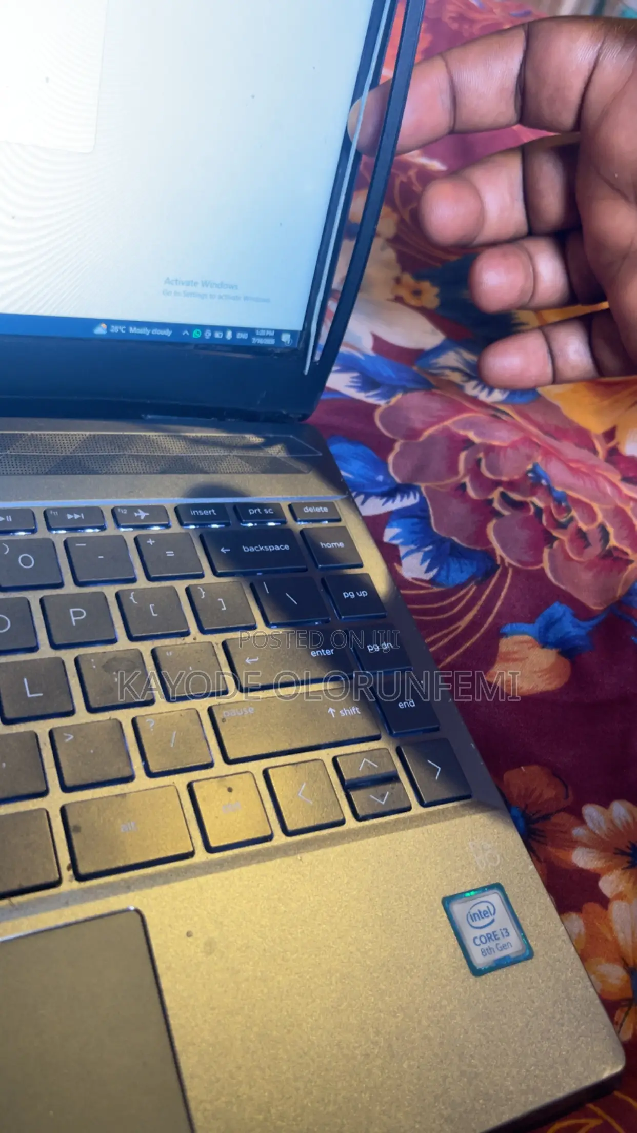 Laptop HP Pavilion 15 4GB Intel Core i3 SSD 128GB