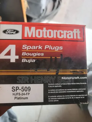 Spark Plugs SP 509 Motor Craft. Lincoln Navigatior