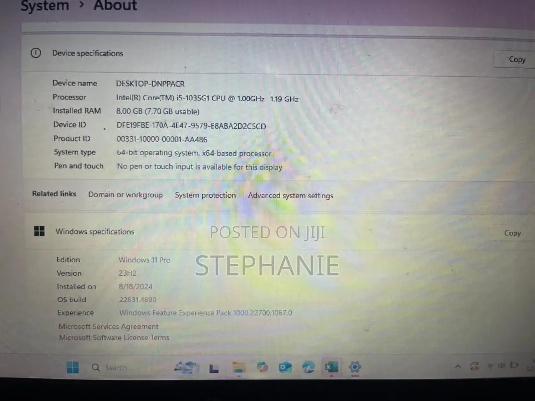 Laptop HP 14S 8GB Intel Core i5 HDD 1T