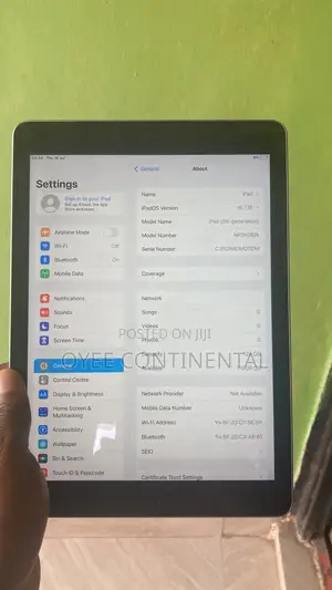 Apple iPad 5 (2022) 128 GB Gray