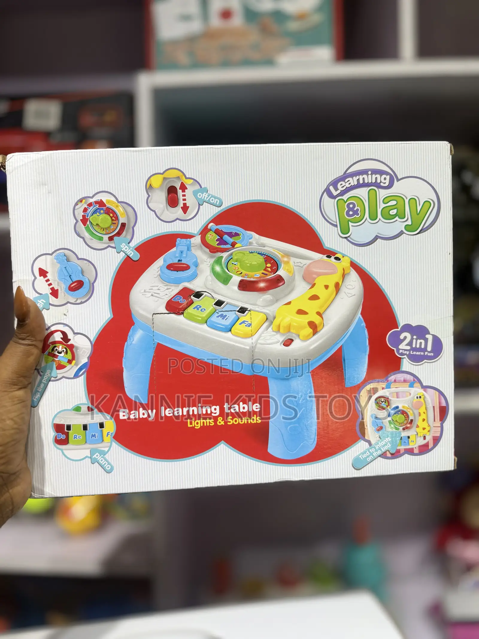 Baby 2 in 1 Musical Learning Table
