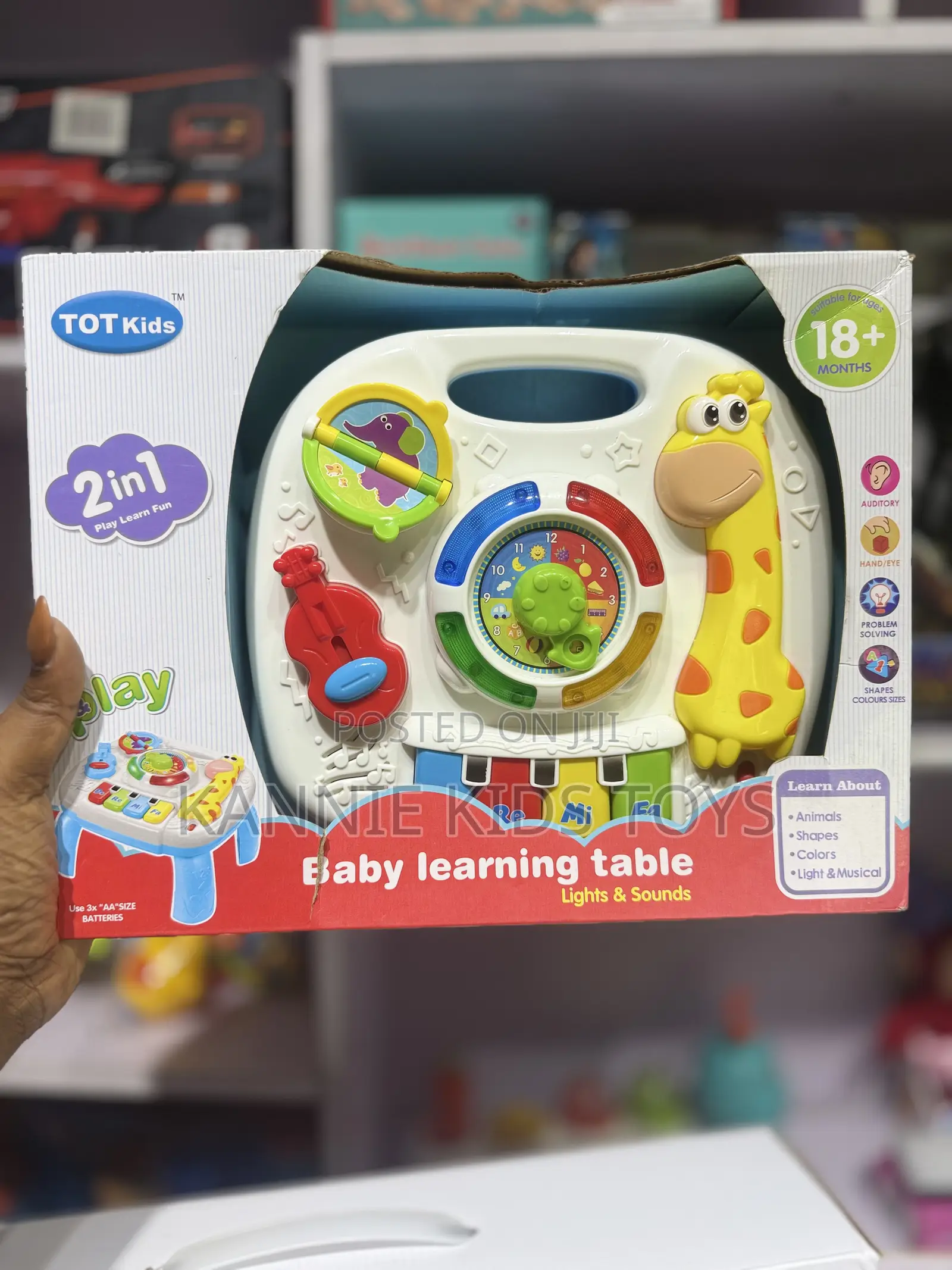 Baby 2 in 1 Musical Learning Table