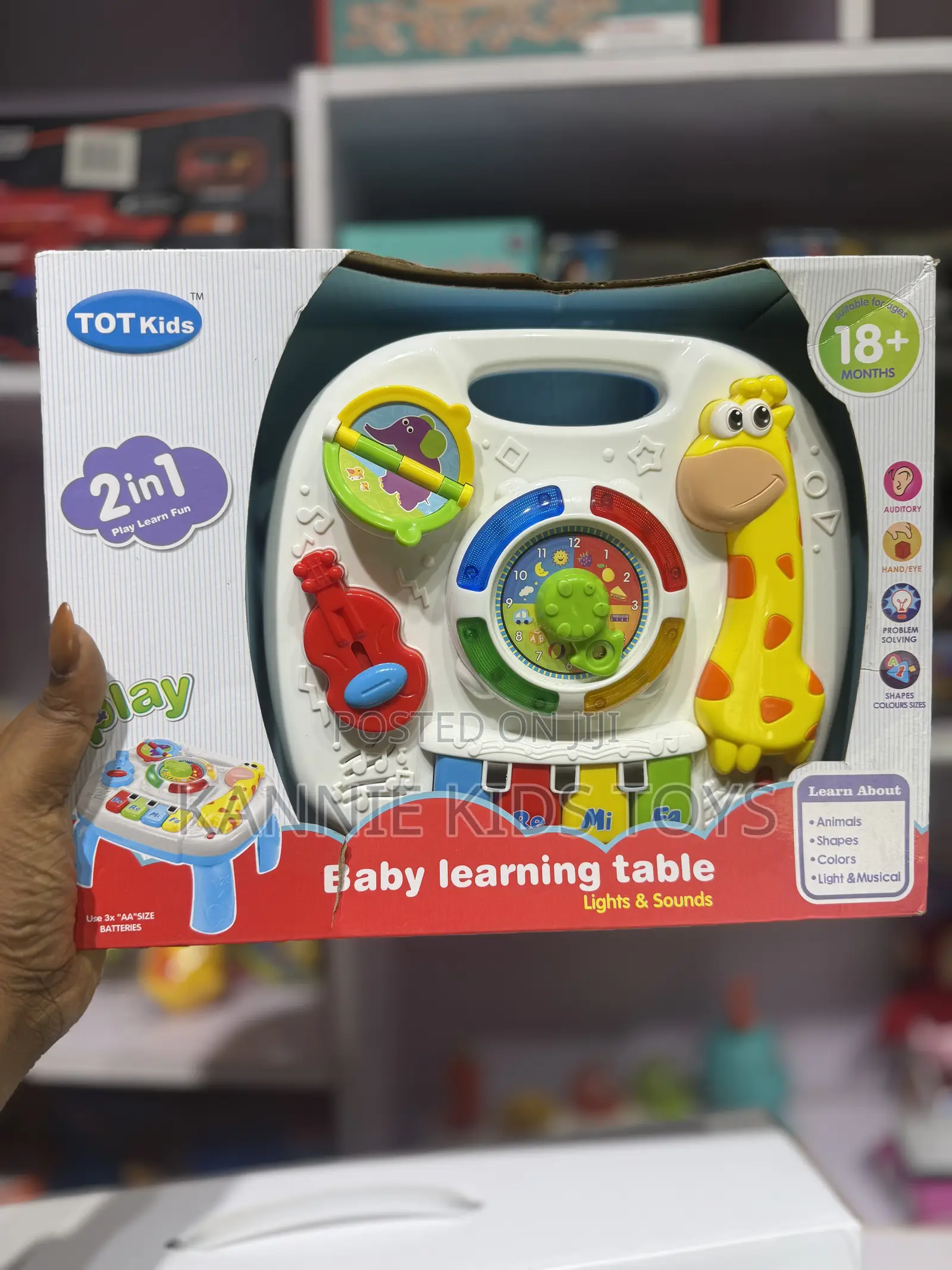 Baby 2 in 1 Musical Learning Table