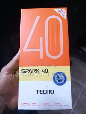 Tecno Spark 40 128 GB Black
