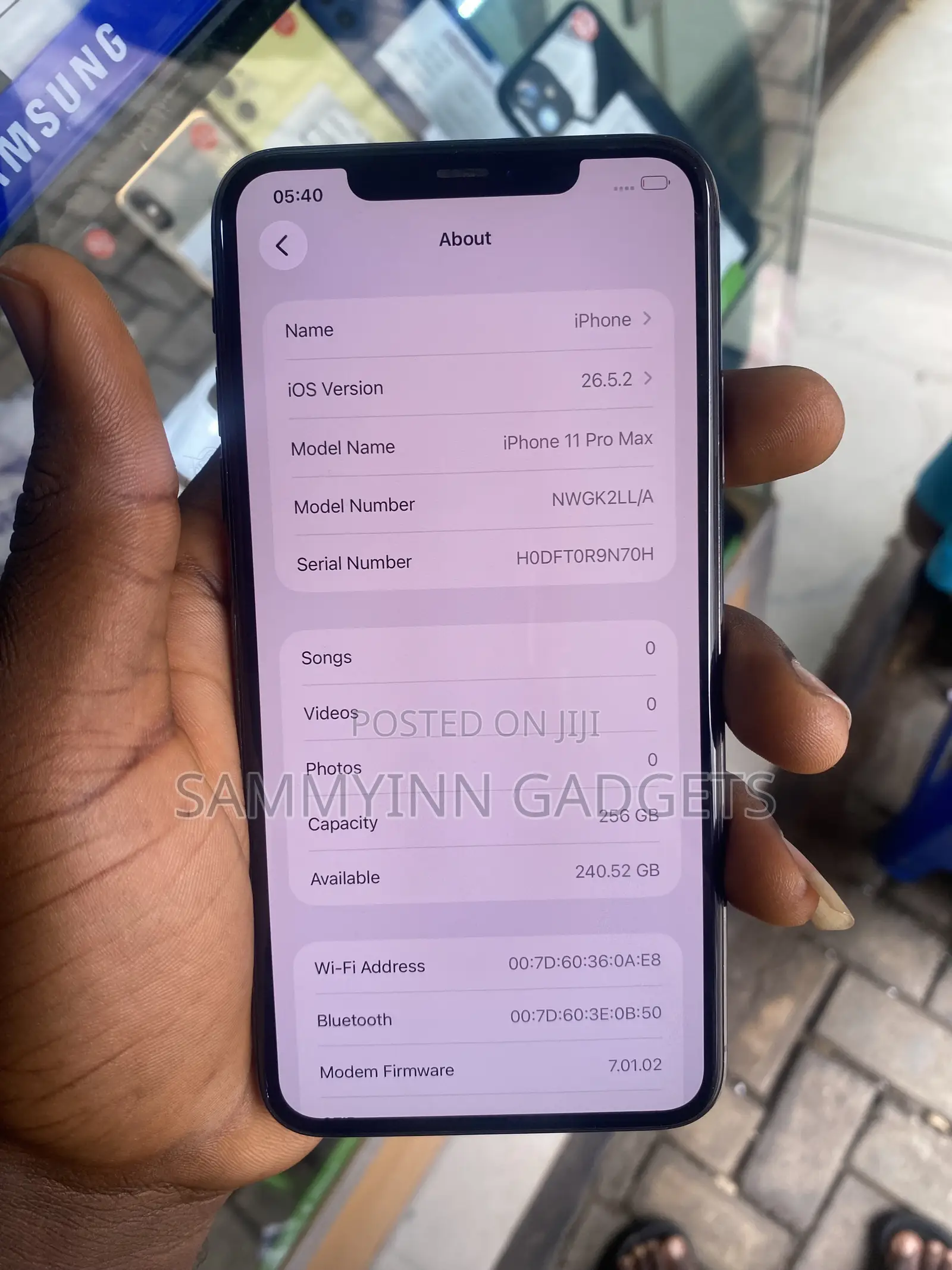 Apple iPhone 11 Pro Max 256 GB Black