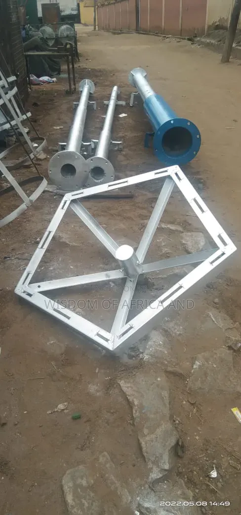 Galvanized Pole Electrical Pole
