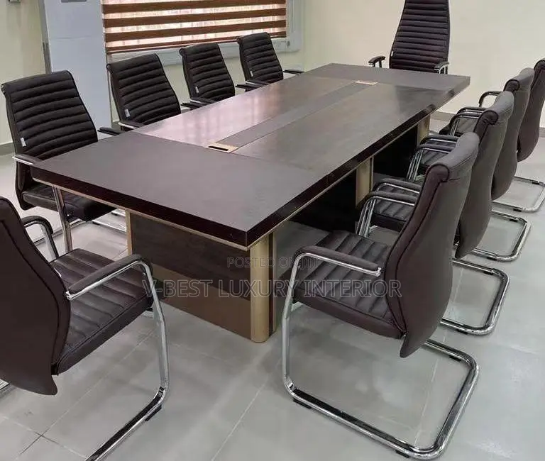 10-Seater Conference Table – Executive Boardroom Excellence