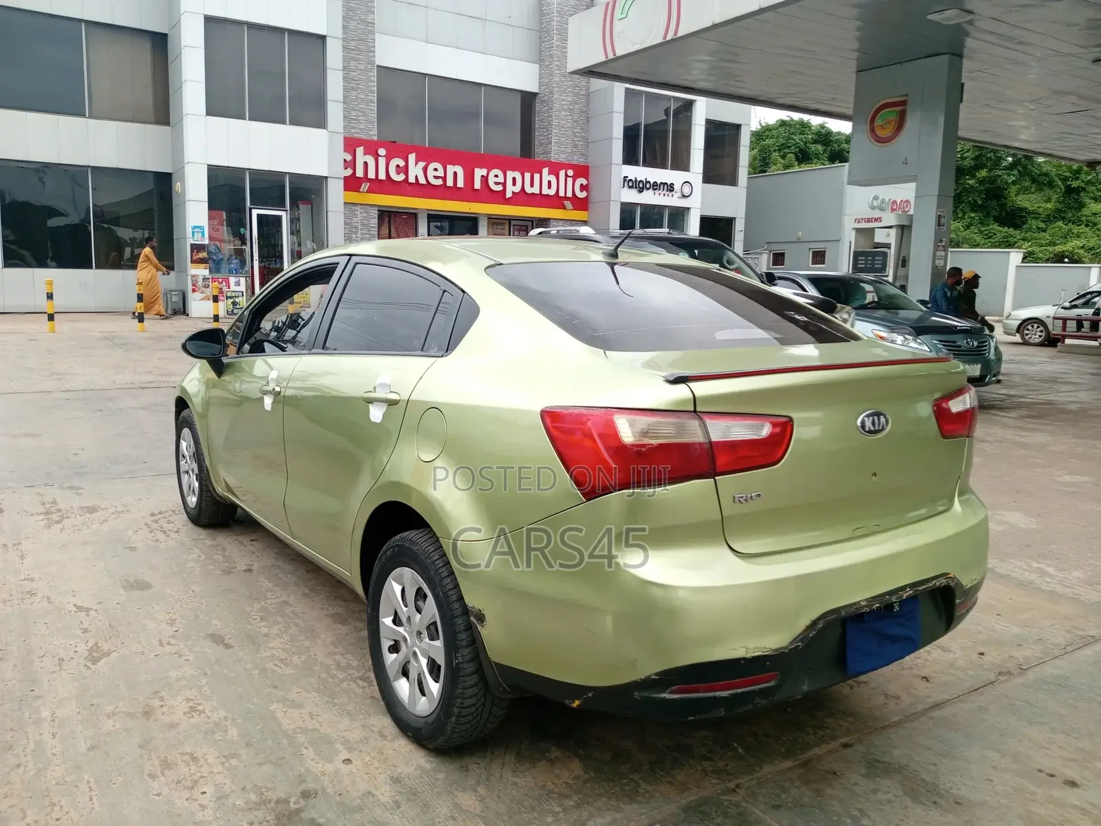 Kia Rio 2014 Green