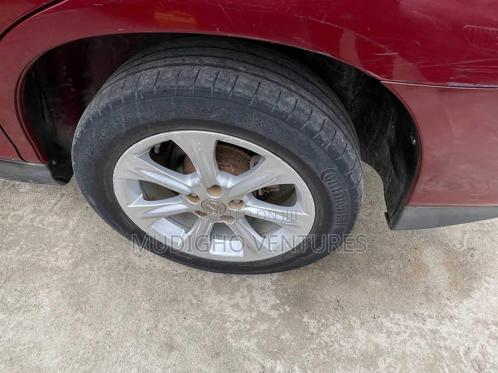 Lexus RX 350 AWD 2009 Red