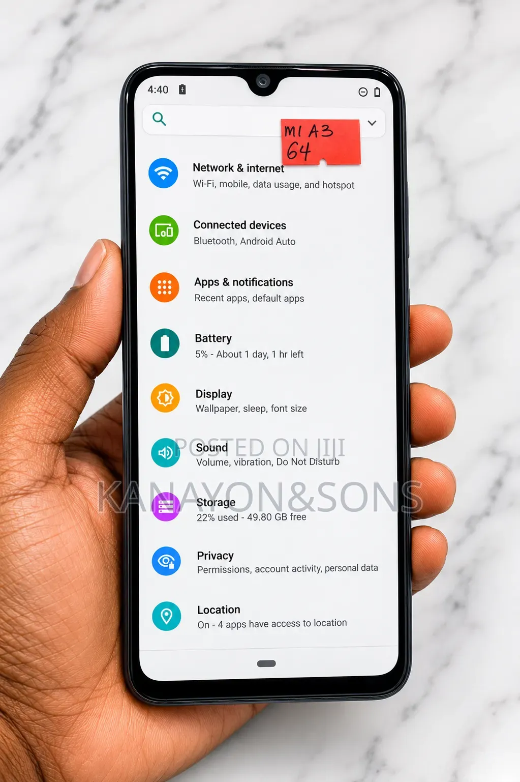 Xiaomi Mi A3 64 GB Blue