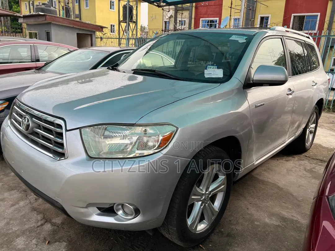 Toyota Highlander 2008 Silver