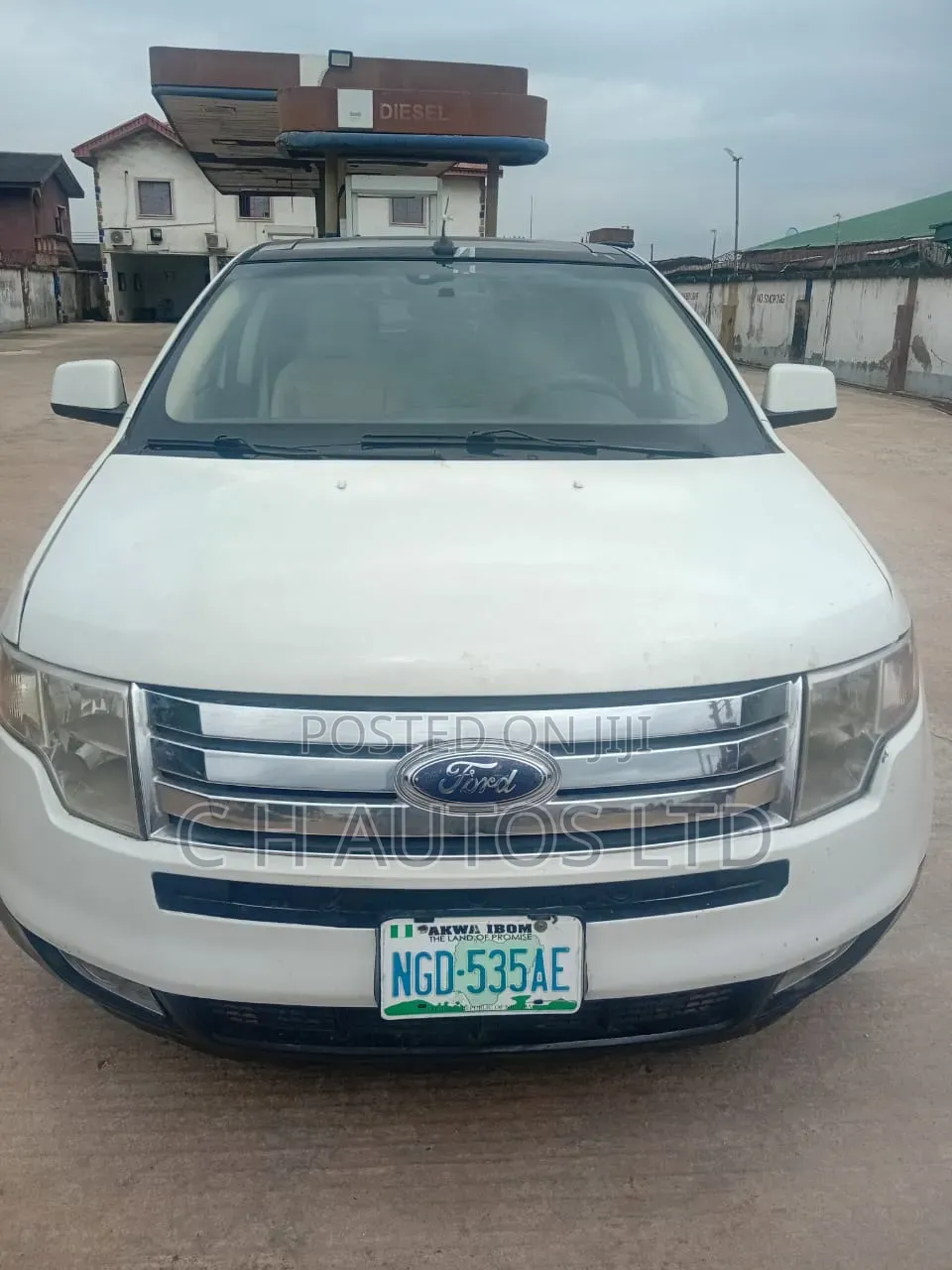 Ford Edge 2009   White 