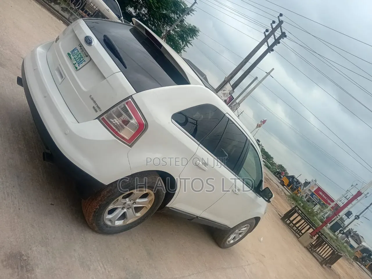Ford Edge 2009   White 
