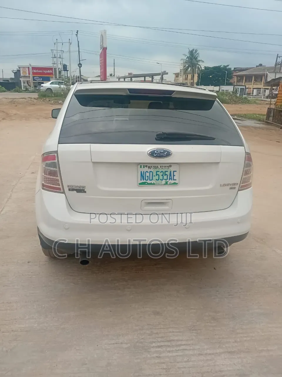 Ford Edge 2009   White 
