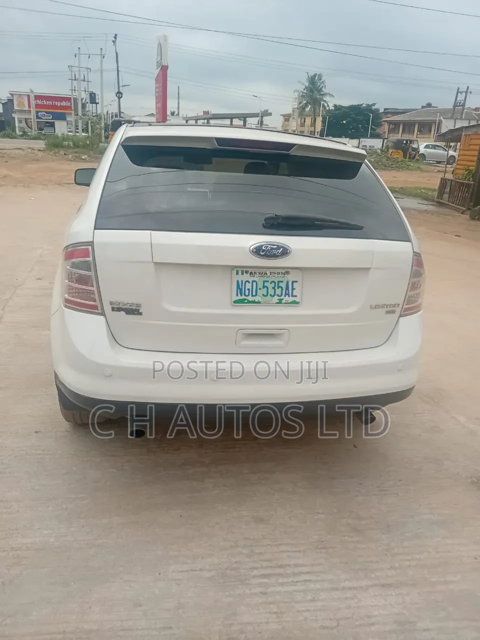 Ford Edge 2009   White 