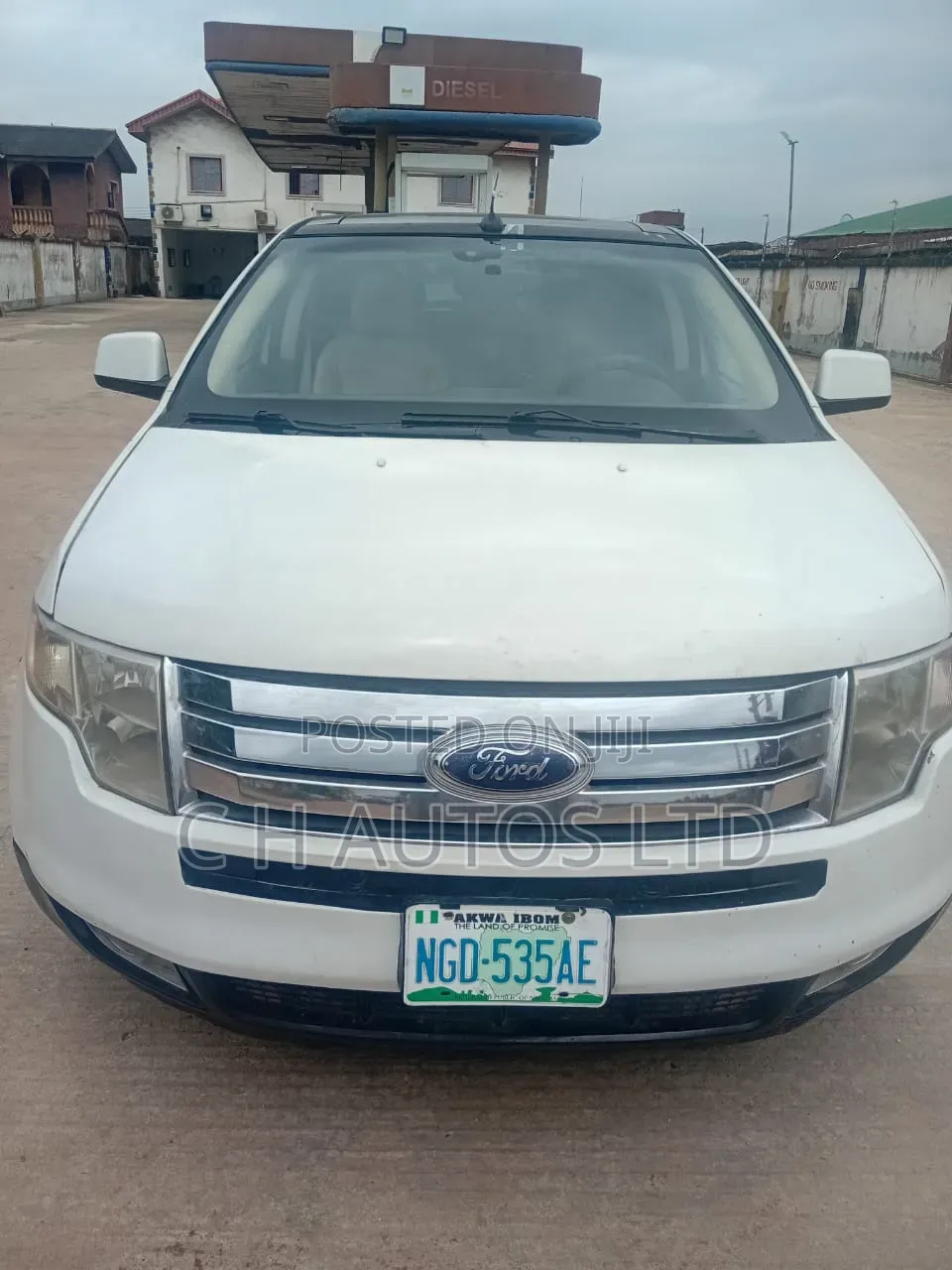 Ford Edge 2009   White 