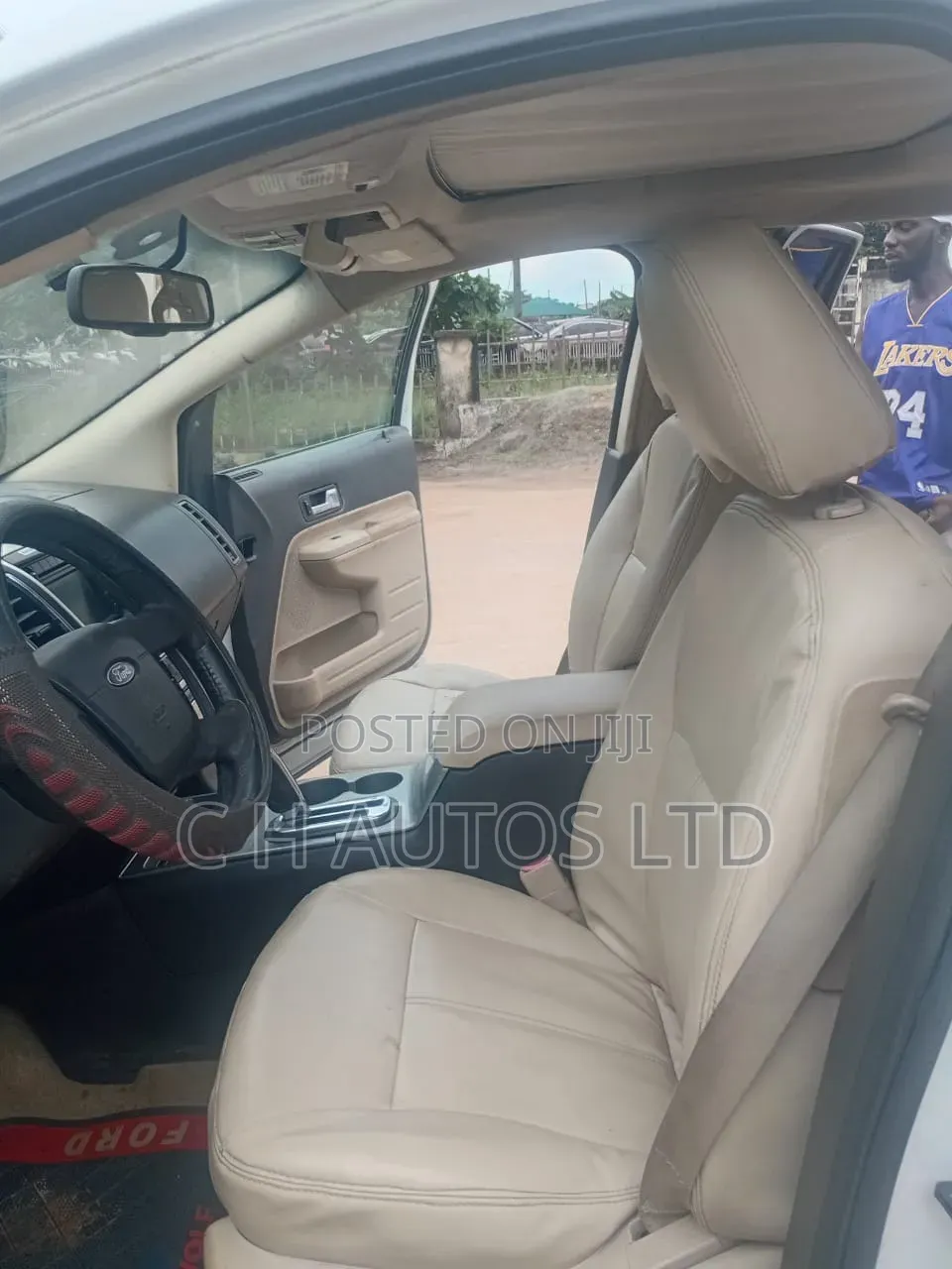 Ford Edge 2009   White 