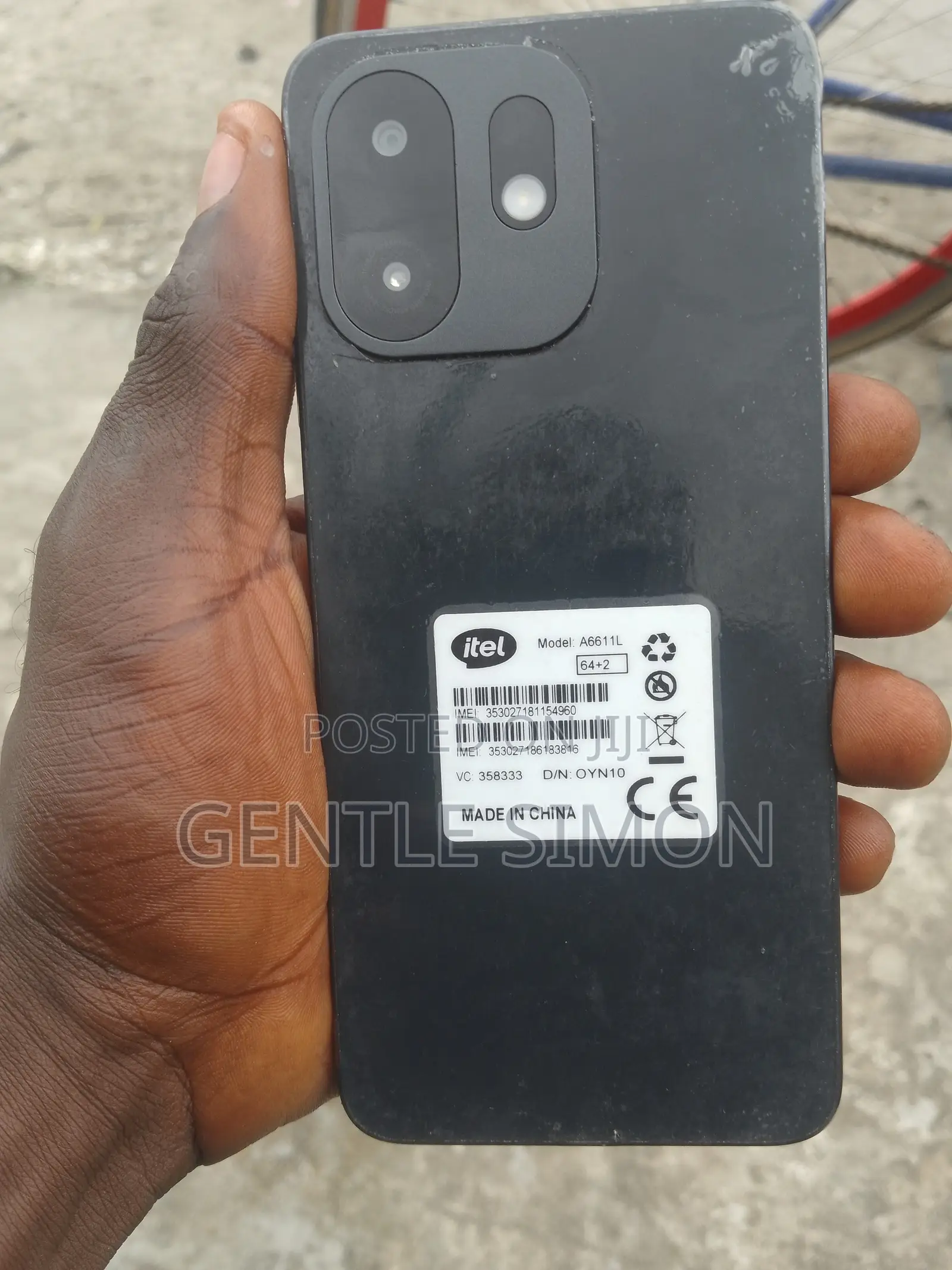 Itel A100C 64 GB Black