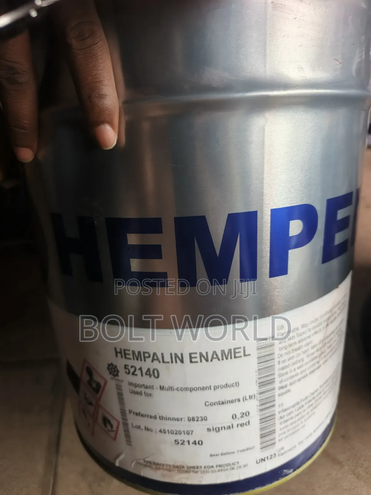 Hempel Hempalin Enamel 52140 Red 20l