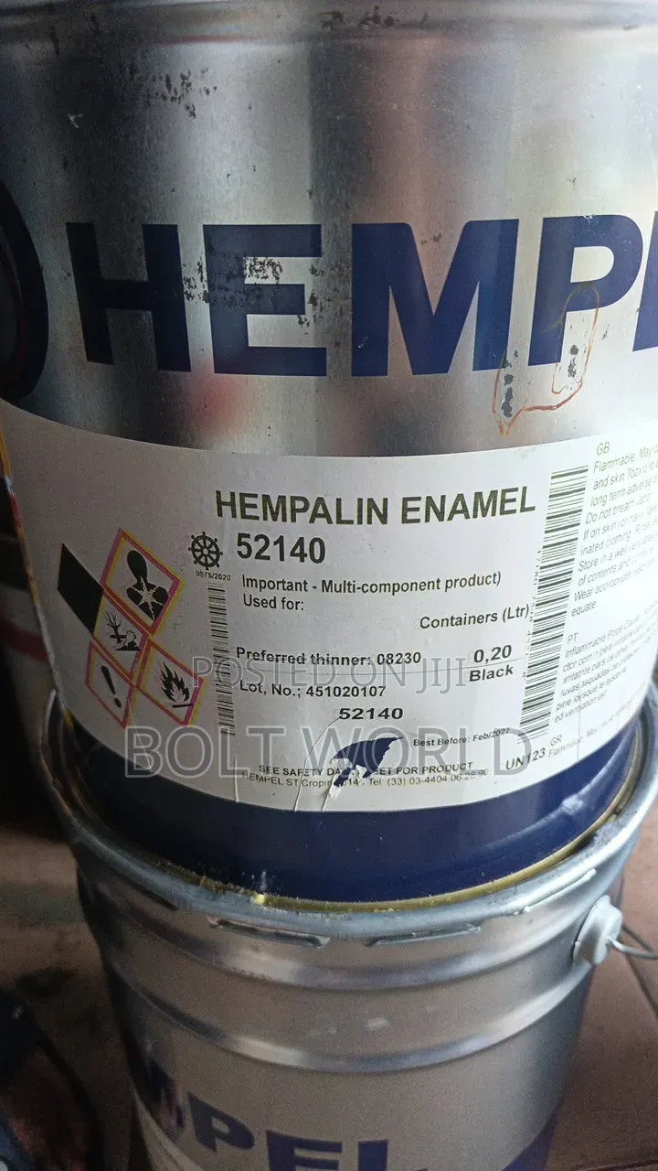 Hempel Hempalin Enamel 52140 Black 20l
