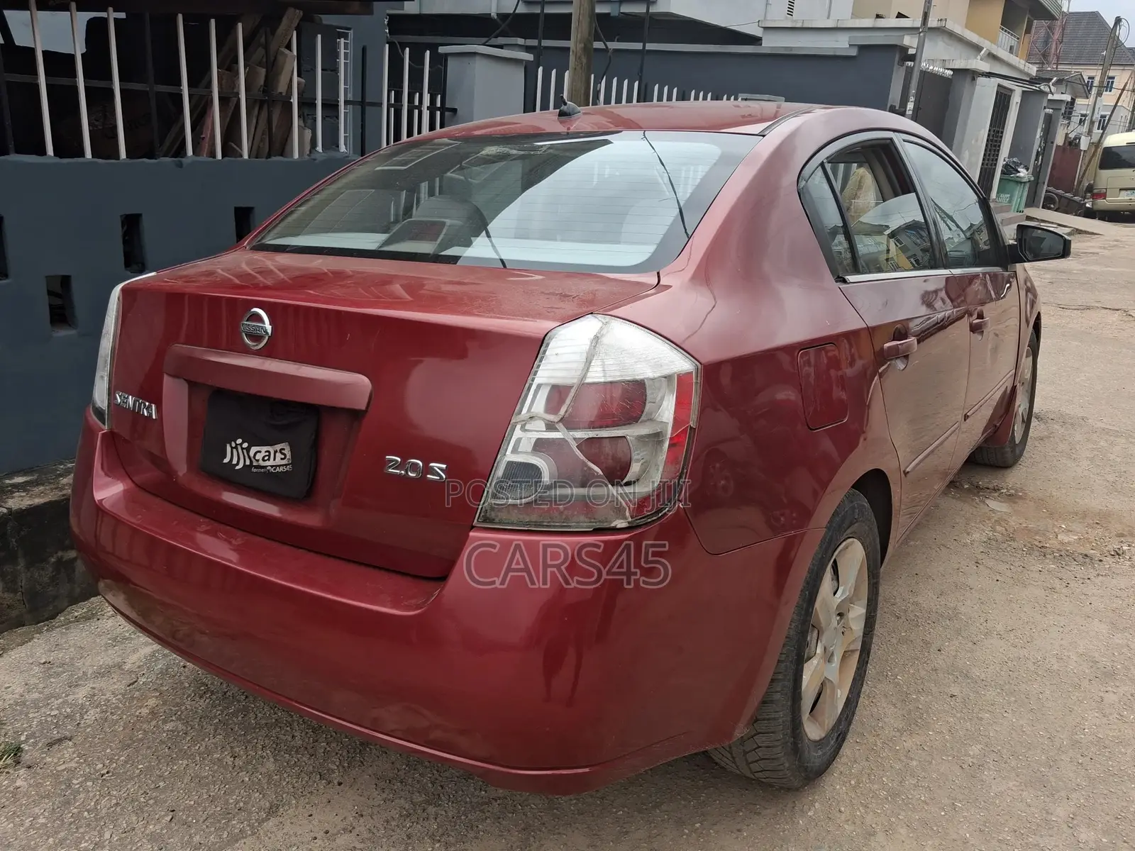 Nissan Sentra 2007 Red