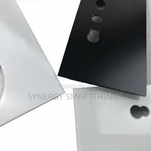 Tuya Zigbee Touch Smart 2 Gang Switch Black Color