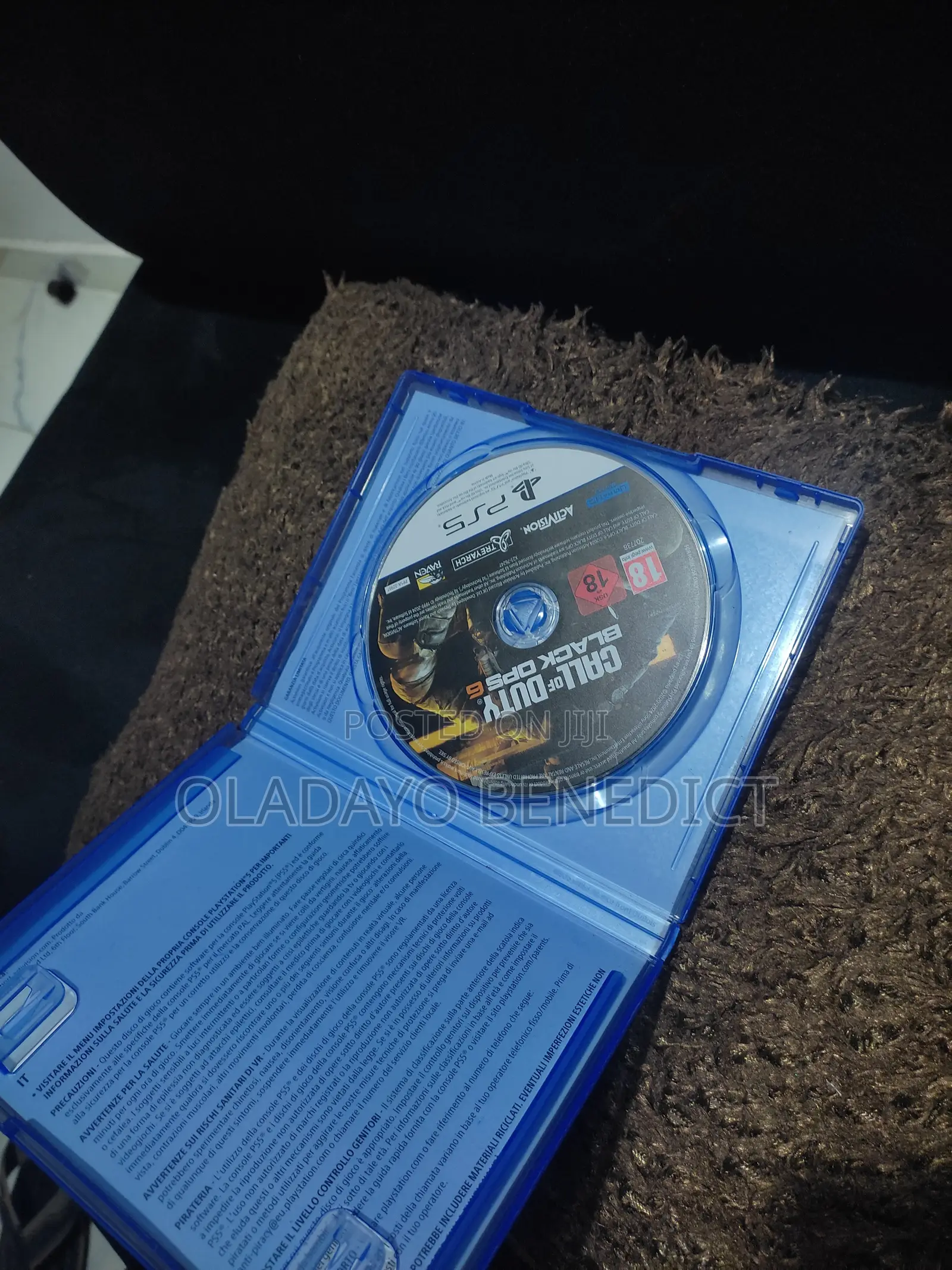 PS 5 Game Disc