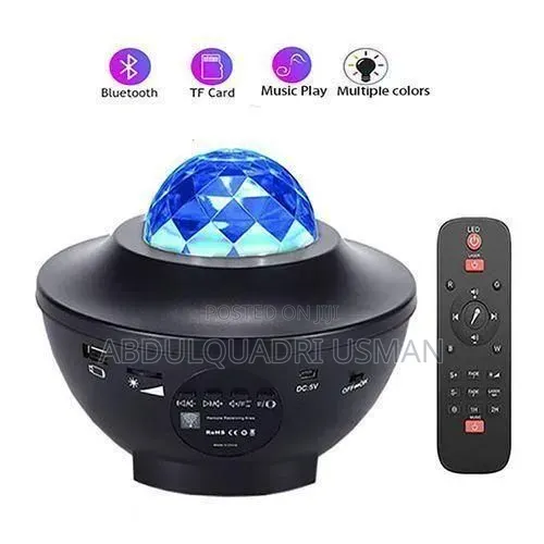 Starry Projector Light Astronaut Night Light With Bluetooth Speaker